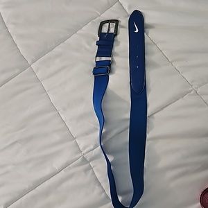 Nike Boys baseball belt royal blue adjustable 38 inches